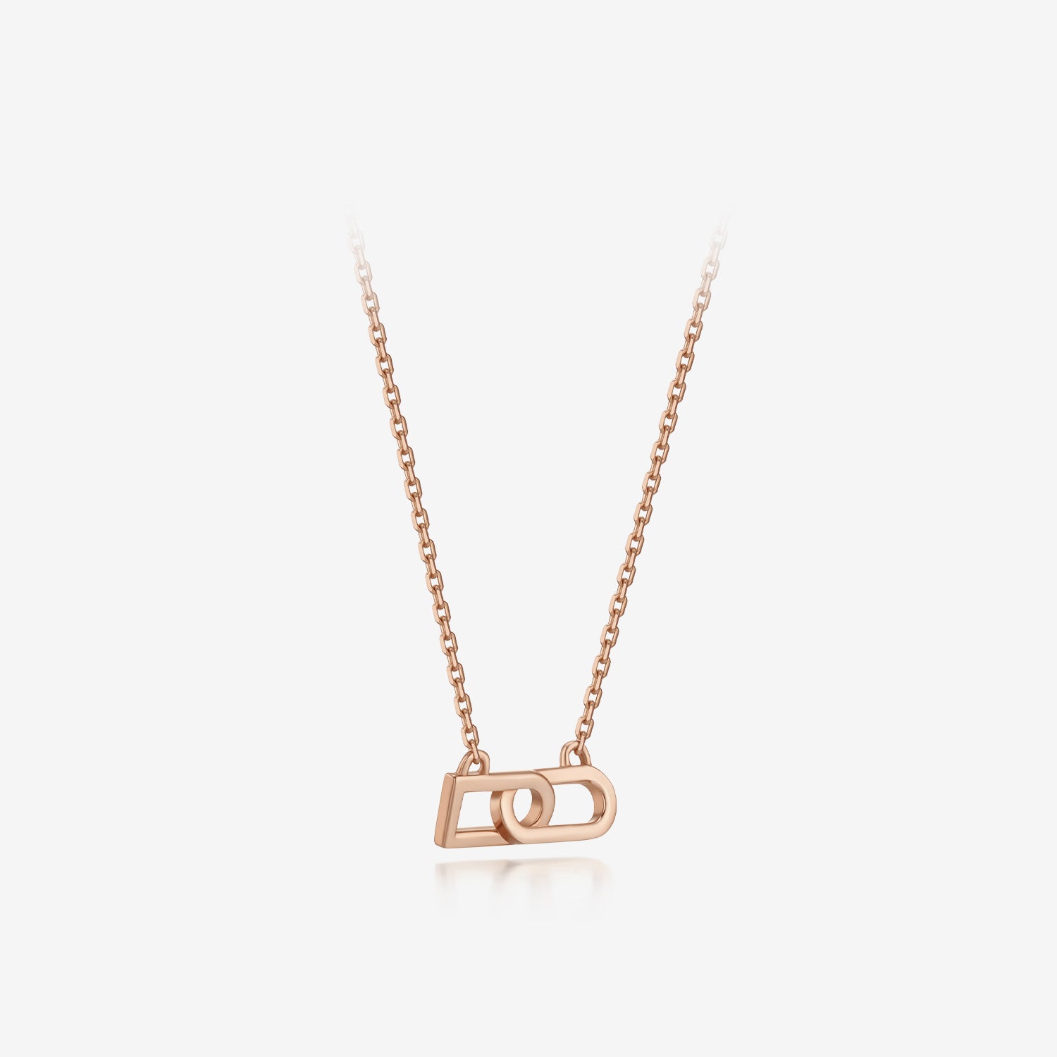 Dual D.D Gold Necklace – DIDIER DUBOT