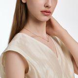 Dual D.D Gold Necklace