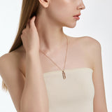 Dual D.D Gold Necklace