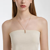 Dual D.D Gold Necklace