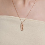 Dual D.D Gold Necklace