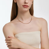 Dual D.D Gold Necklace