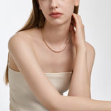 Dual D.D Gold Necklace