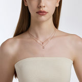 Miss. Doux Lab Diamond Gold Necklace