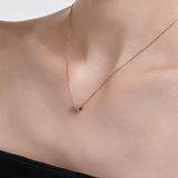 Signature. D Lab Diamond Gold Necklace
