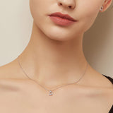 Miss. Doux Silver Necklace