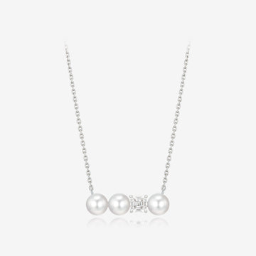 Signature. D Silver Necklace JDRNT4S806W