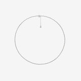 Dual D.D Silver Necklace