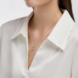 Miss. Doux Silver Necklace