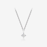 Miss. Doux Lab Diamond Silver Necklace