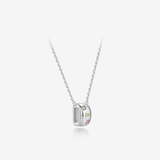 Miss. Doux Lab Diamond Silver Necklace