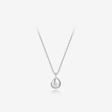 Miss. Doux Lab Diamond Silver Necklace