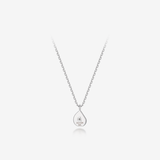 Miss. Doux Lab Diamond Silver Necklace