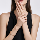 Signature. D Gold Ring