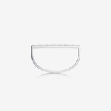 Signature. D Silver Ring