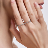 Signature. D Silver Ring