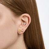 Sensuelle Gold Lab Diamond One-sided Earring