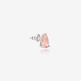 Sensuelle Platinum Lab Diamond One-sided Earring