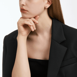 Sensuelle Platinum Lab Diamond One-sided Earring