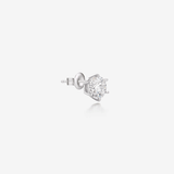 Sensuelle Platinum Lab Diamond One-sided Earring