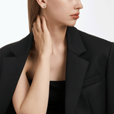 Sensuelle Platinum Lab Diamond One-sided Earring