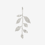 Sensuelle Raw Silver Objet One-sided Earring