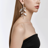 Sensuelle Raw Silver Objet One-sided Earring