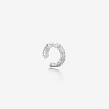 Sensuelle Raw Silver Ear Cuff