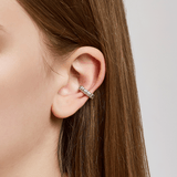 Sensuelle Raw Silver Ear Cuff