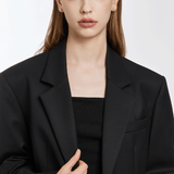 Sensuelle Raw Silver Earring