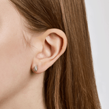 Sensuelle Raw Silver Earring