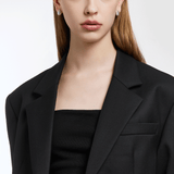 Sensuelle Raw Silver Earring