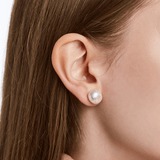 Sensuelle Raw Silver Earring