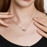 Sensuelle Raw Silver Necklace