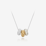 Sensuelle Raw Silver Necklace