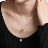 Sensuelle Raw Silver Necklace