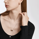 Sensuelle Raw Silver Necklace