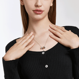 Sensuelle Raw Silver Necklace