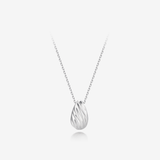 Sensuelle Raw Silver Necklace
