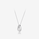 Sensuelle Raw Silver Necklace
