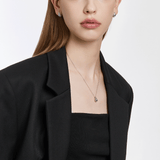 Sensuelle Raw Silver Necklace