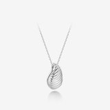 Sensuelle Raw Silver Necklace