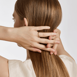 Sensuelle Raw Silver Ring