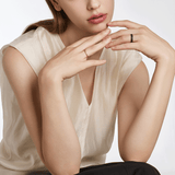 Sensuelle Raw Silver Ring