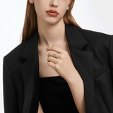 Sensuelle Platinum Ring