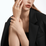 Sensuelle Platinum 1 Carat Lab Diamond Ring