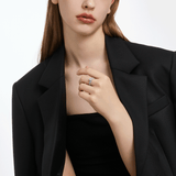 Sensuelle Platinum 1 Carat Lab Diamond Ring