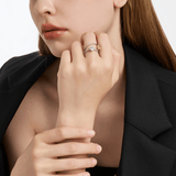 Sensuelle Platinum 1 Carat Lab Diamond Ring