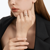 Sensuelle Platinum 1 Carat Lab Diamond Ring