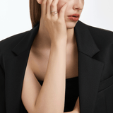 Sensuelle Platinum 1 Carat Lab Diamond Ring